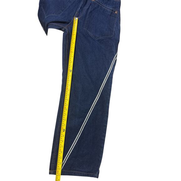 Evisu Heritage Selvedge Jeans 34x32 – Rare Painted Pocket Japanese Denim - Picture 15 of 15